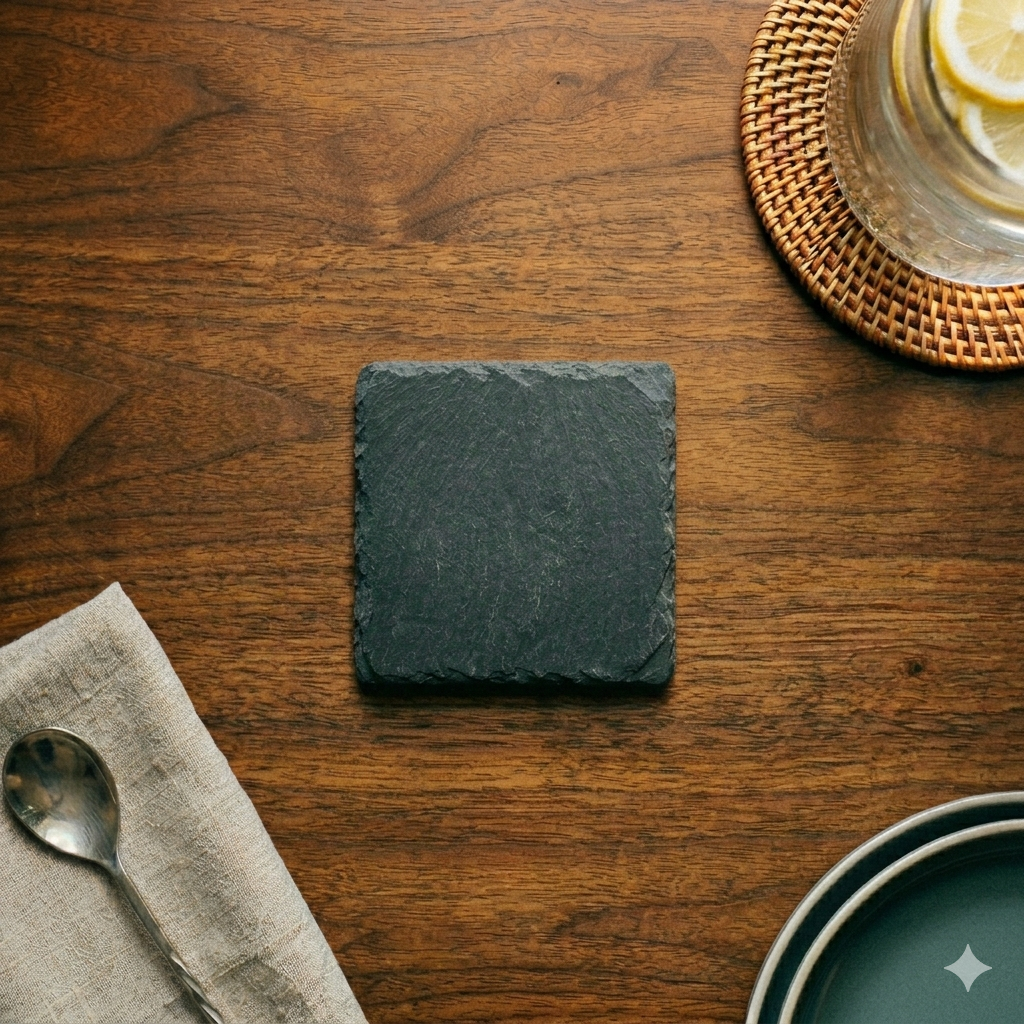 Custom Slate Coasters (4 Pack)
