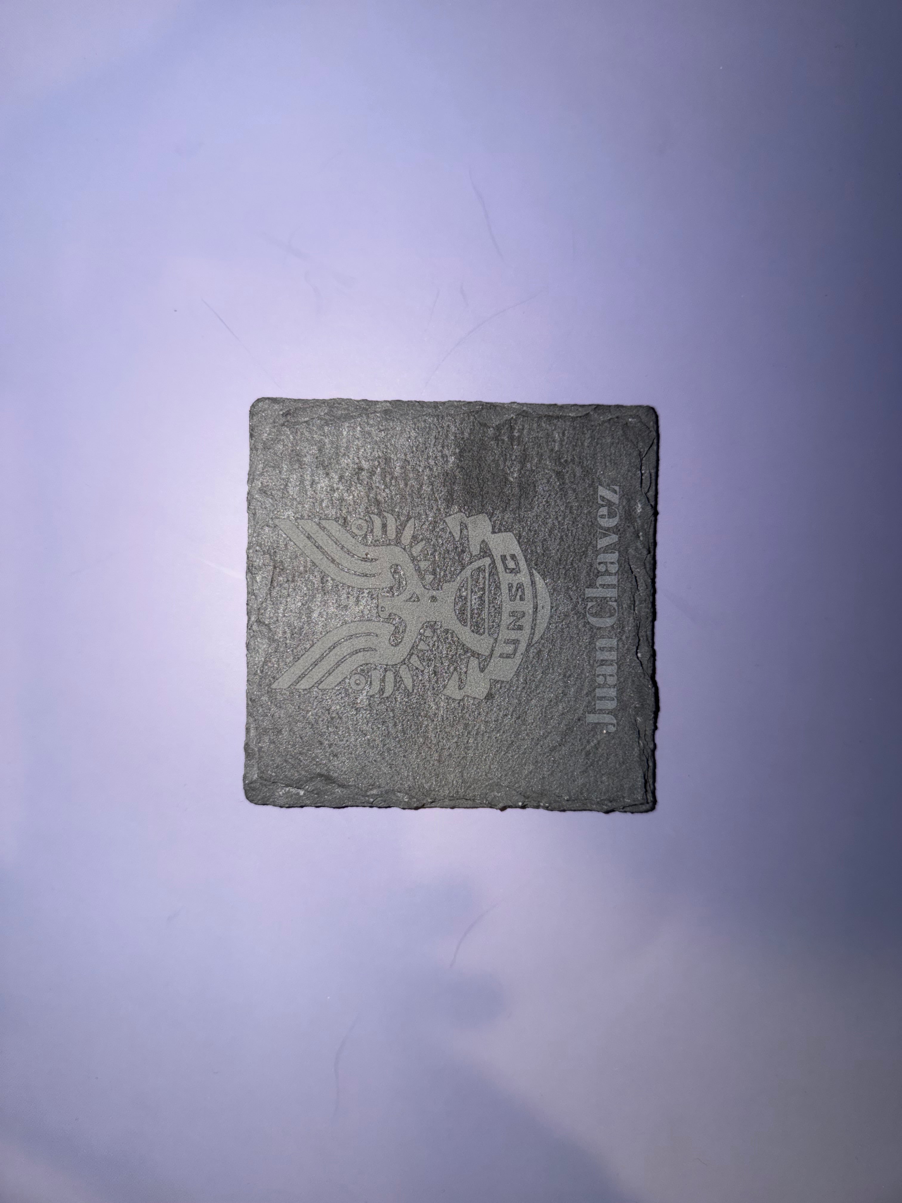 Custom Slate Coaster (4 Pack)