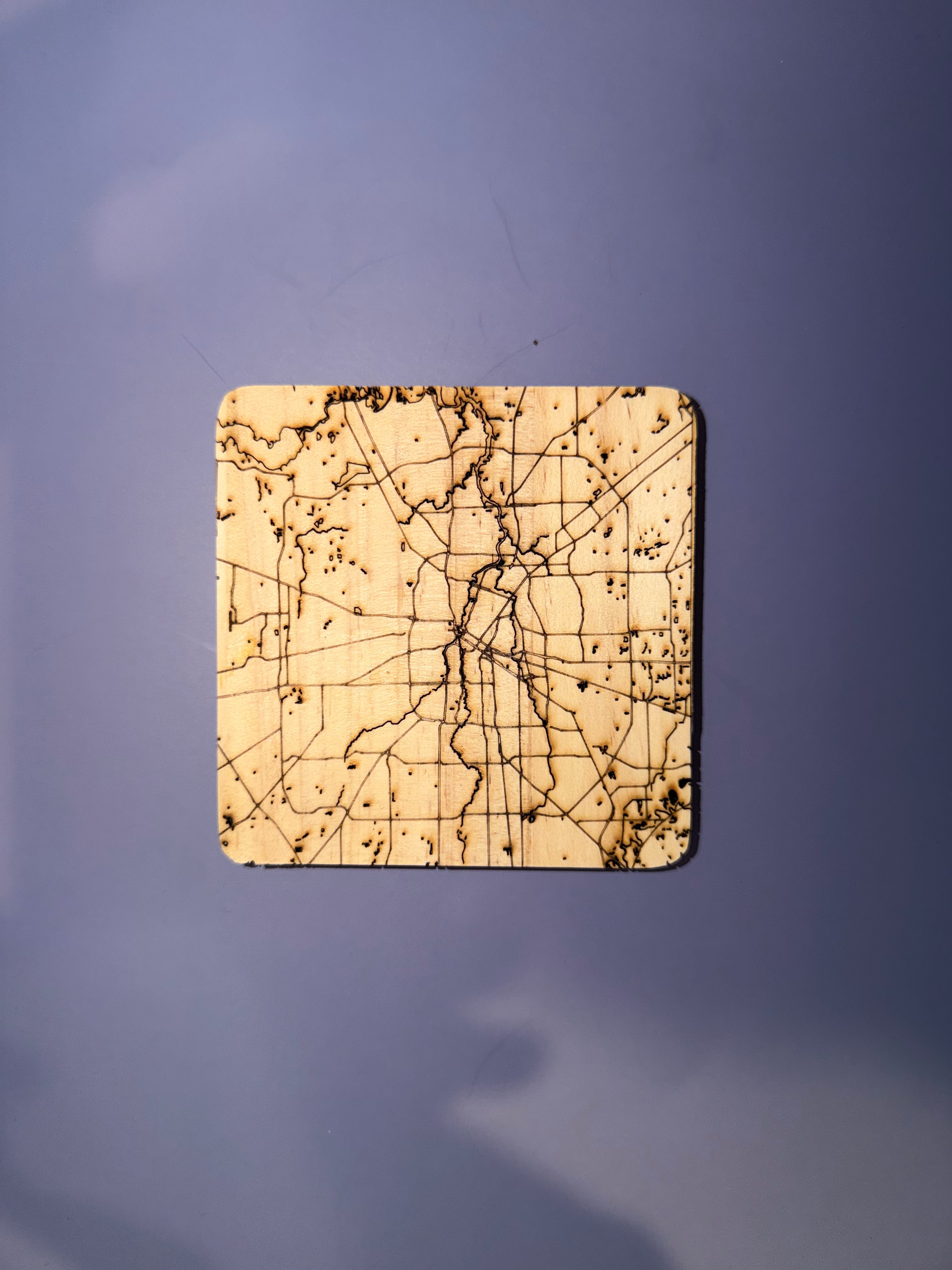 Custom Pine Coasters (4 Pack)