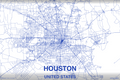 Houston - Metal Poster